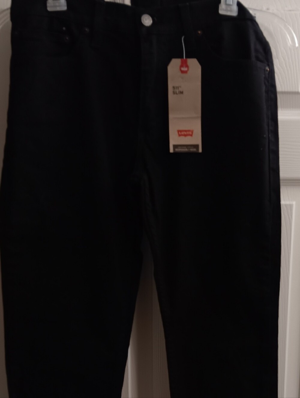 Levi's 511 Slim Fit Stretch Jeans Brand New W-Tags Color Black Men's Size 32x32